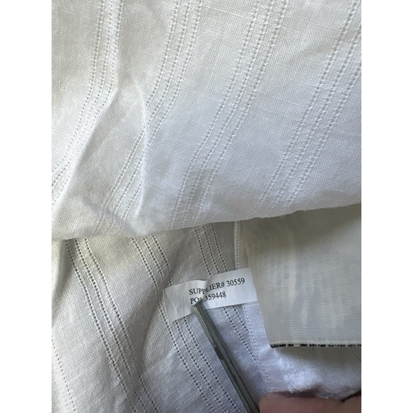 Denim & Supply Ralph Lauren Shirt Mens XL Solid White Short Sleeve Button Up - Picture 6 of 8